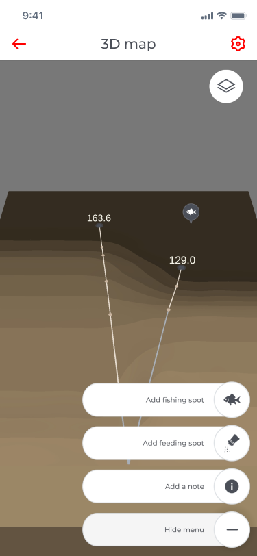 FisherNote screen